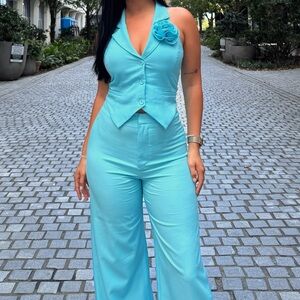 Elle Pant Set - fashionnova